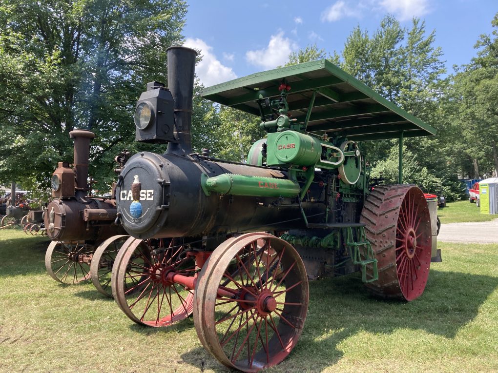 Picture of steam tractor.